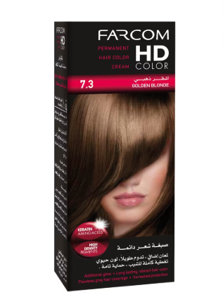 Hd Hair Color 7.3 Golden Blonde