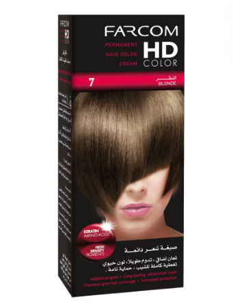 Hd Hair Color 7 Blonde