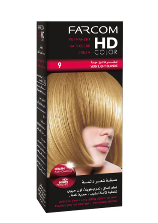 Hd Hair Color 9 Very Light Blonde