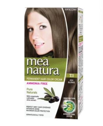 Mea Natura Hair Color 7.1 Ash Blonde