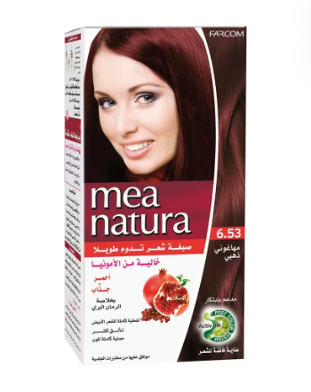 Mea Natura Hair Color 6.53 Gold Mahogany