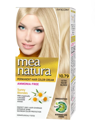 Mea Natura Hair Color 10.79 Ultra Nacre Blonde
