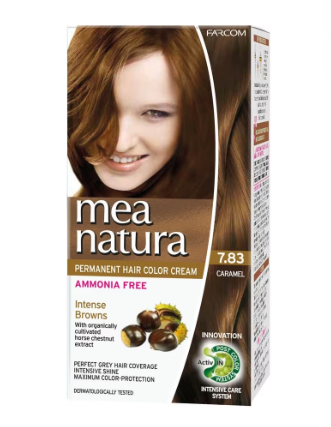 Mea Natura Hair Color 7.83 Caramel