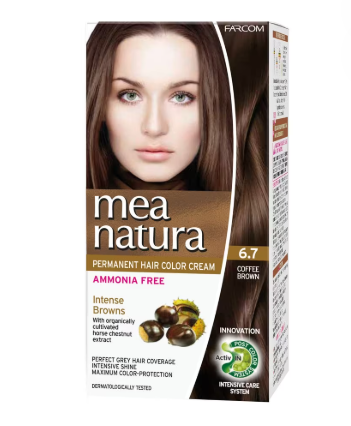 Mea Natura Hair Color 6.7 Coffee Brown