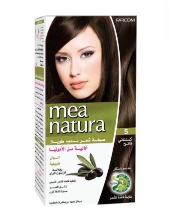 Mea Natura Hair Color 5 Light Chestnut