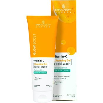 Skin Academy Glow Boost Cleansing Gel Facial Wash - 125 ml