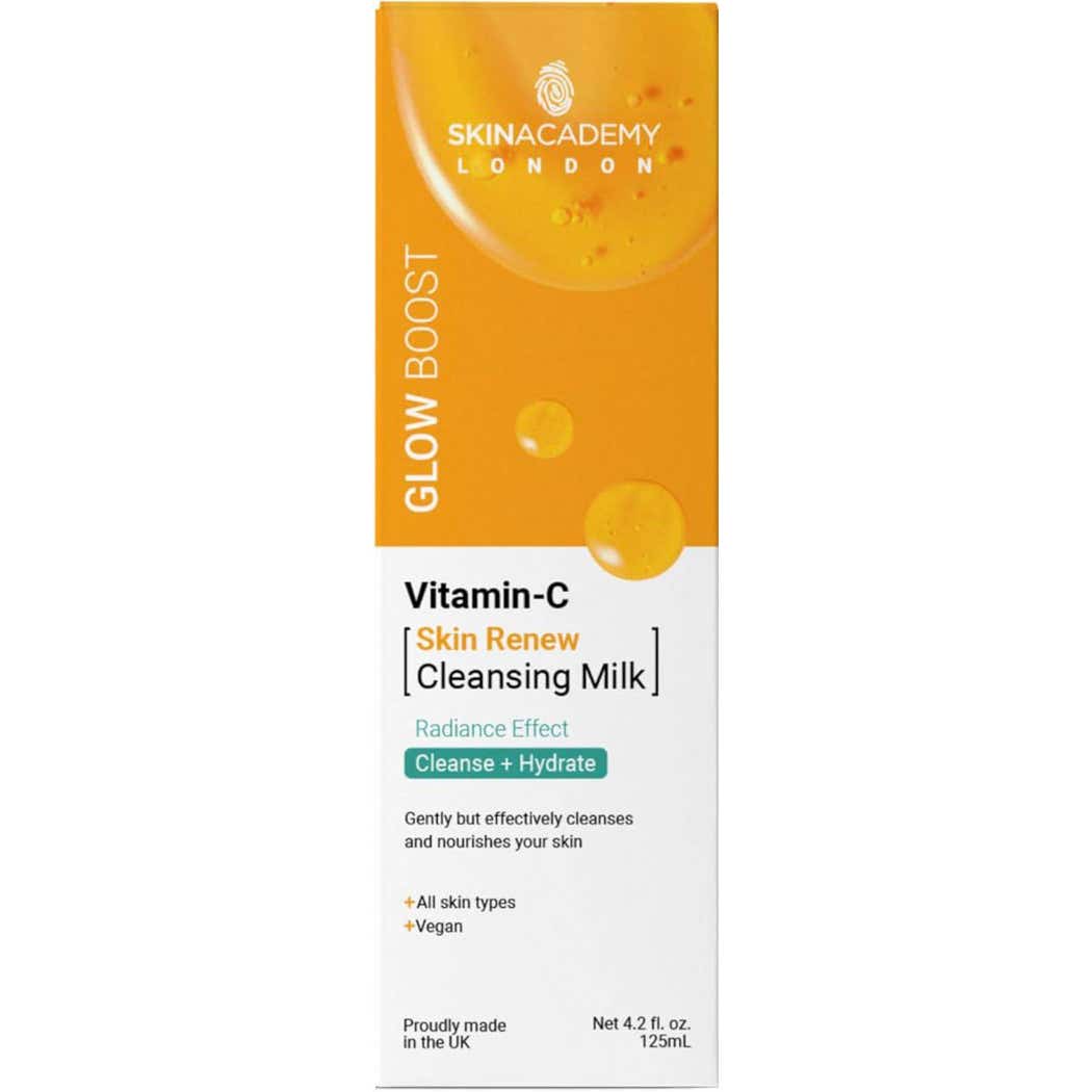 Skin Academy Glow Boost Skin Renew Cleansing Milk - 125 ml Skin Academy Glow Boost Skin Renew Cleansing Milk - 125 ml