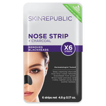 Skin Republic Charcoal Nose Strip 6pairs