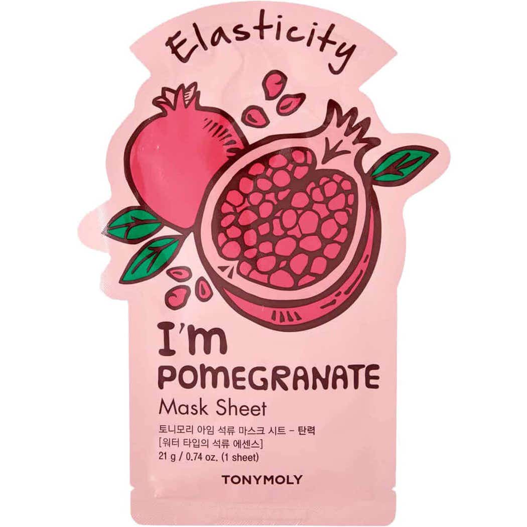 Tony Moly I Am Pomegranate Elasticity Sheet Mask 21 gm Tony Moly I Am Pomegranate Elasticity Sheet Mask 21 gm