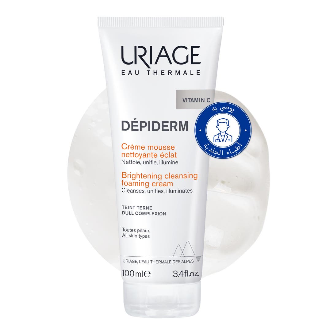 URIAGE DEPIDERM Brightening Cleansing Foaming Cream with Vitamin C & B3 100ML URIAGE DEPIDERM Brightening Cleansing Foaming Cream with Vitamin C & B3 100ML