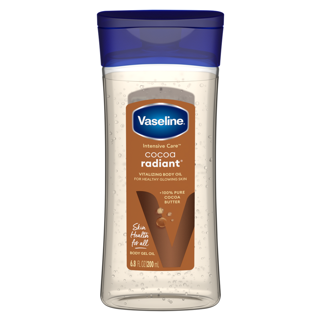 VASELINE Intensive Care Body Gel, Cocoa Radiant, 200 ml