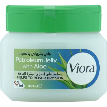 Viora Petroleum Jelly With Aloe 450 Ml