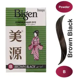 Bigen Hair Color Powder Hair Dye Brown Black