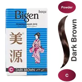 Bigen Hair Color Powder Hair Dye Dark Brown