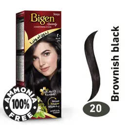 Bigen Lady Colore No Ammonia Brownish/Black 20