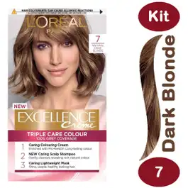 Excellence Hair Color Natural Blonde 7