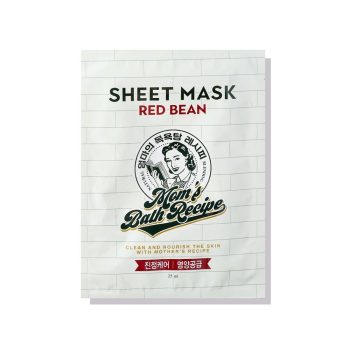 Mom'S Bath Recipe Red Bean Sheet Mask Single 25 Ml