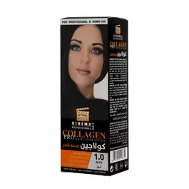 Nitro Cinema 8080 Collagen100 Ml Hair Dye 1.00 Black