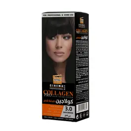 Nitro Cinema 8097 Collagen100 Ml Hair Dye 3.00 Dark Brown