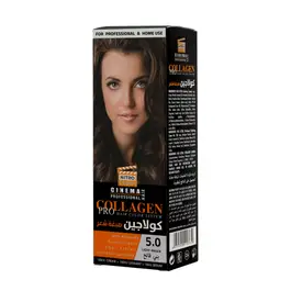 Nitro Cinema 8110 Collagen100 Ml Hair Dye 5.00 Light Brown
