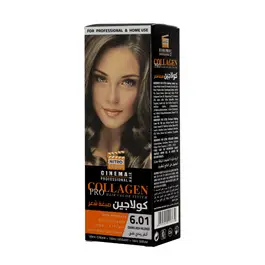 Nitro Cinema 8158 Collagen100 Ml Hairdye 6.01 Darkashyblonde