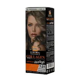 Nitro Cinema 8165 Collagen100 Ml Hair Dye 7.01 Medashyblonde