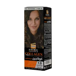 Nitro Cinema 8196 Collagen 100 Ml Hair Dye 7.0 Medium Blond