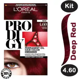Prodigy Hair Coloring Carmin - Dark Red 4.60