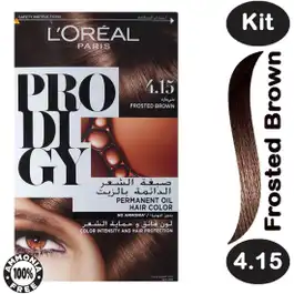 Prodigy Hair Coloring Frosted Brown 4.15