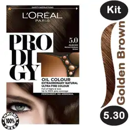 Prodigy Hair Coloring Light Golden Brown 5.30
