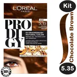 Prodigy Hair Coloring Chatain Clair Acajou 5.35
