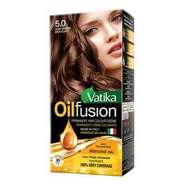 Vatika Hair Color Creme Light Brown 5.0