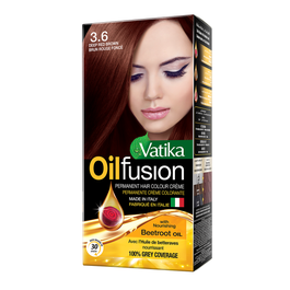 Vatika Hair Color Creme Red Brown 3.6
