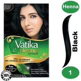 Dabur Vatika Henna Black 60 gm