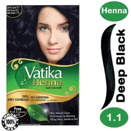 Dabur Vatika Henna Deep Black 6x10GM Sachet