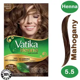 Dabur Vatika Henna Mahogany 6x10GM Sachet