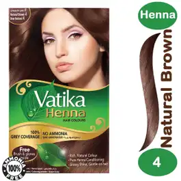 Dabur Vatika Henna Natural Brown 60 gm