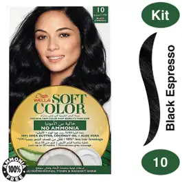 Wella Soft Color Kit 10 Black Espresso