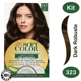 Wella Soft Color Kit 323 Dark Robusta