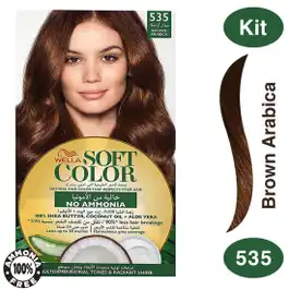 Wella Soft Color Kit 535 Brown Arabica