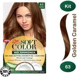 Wella Soft Color Kit 63 Golden Caramel