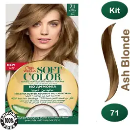 Wella Soft Color Kit 71 Ash Blonde