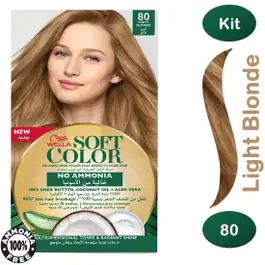 Wella Soft Color Kit 80 Light Blonde