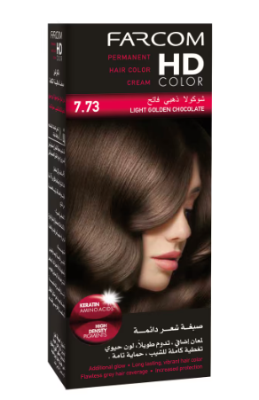 Hd Hair Color 7.73 Light Golden Chocolate