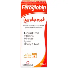 Vitabiotics Feroglobin B12 With Iron 200 ml Syrup