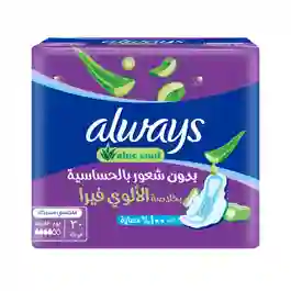 Always Aloe Cool Pads For Light Days, 30 Long Maxi Thick Pads
