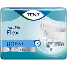 Tena Flex Plus Diapers Large 30 pcs