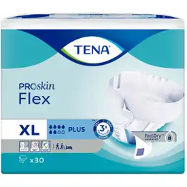 Tena Flex Plus Diapers XLarge 30 pcs