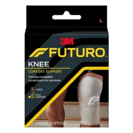 FUTURO™ Comfort Knee Support, Breathable Material, Flexible Fabric, Four-way Stretch & Contoured Design, Wear on Either Knee, X-Large