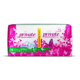 Private Extra Thin Regular With Wings 18 pcs